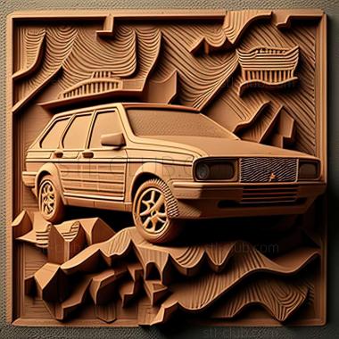 3D модель Volvo 480 (STL)